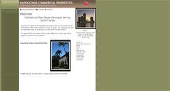 Desktop Screenshot of napolitanoproperties.com